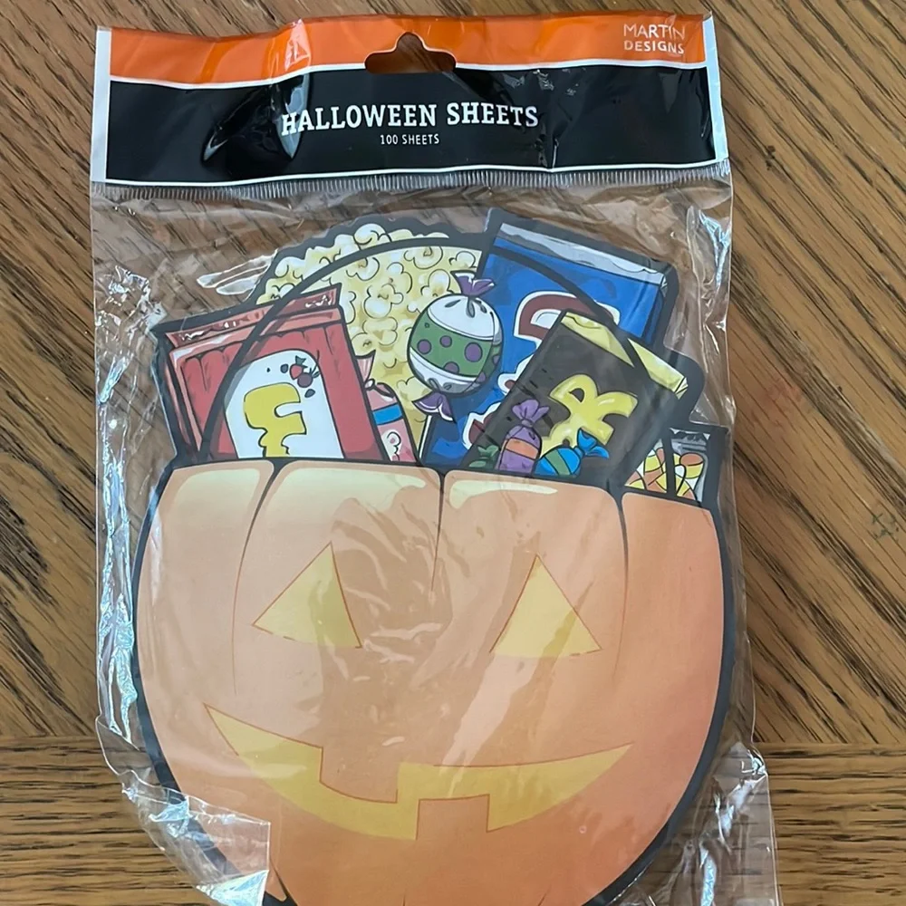 Halloween Sheets (100 Sheets)